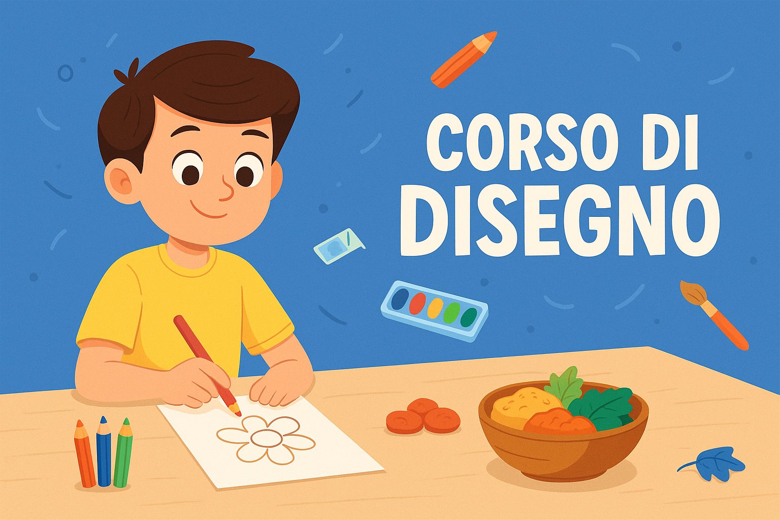 🎨 Corso Disegno Bambini Varese: creatività e tecniche artistiche dai 7 anni in su