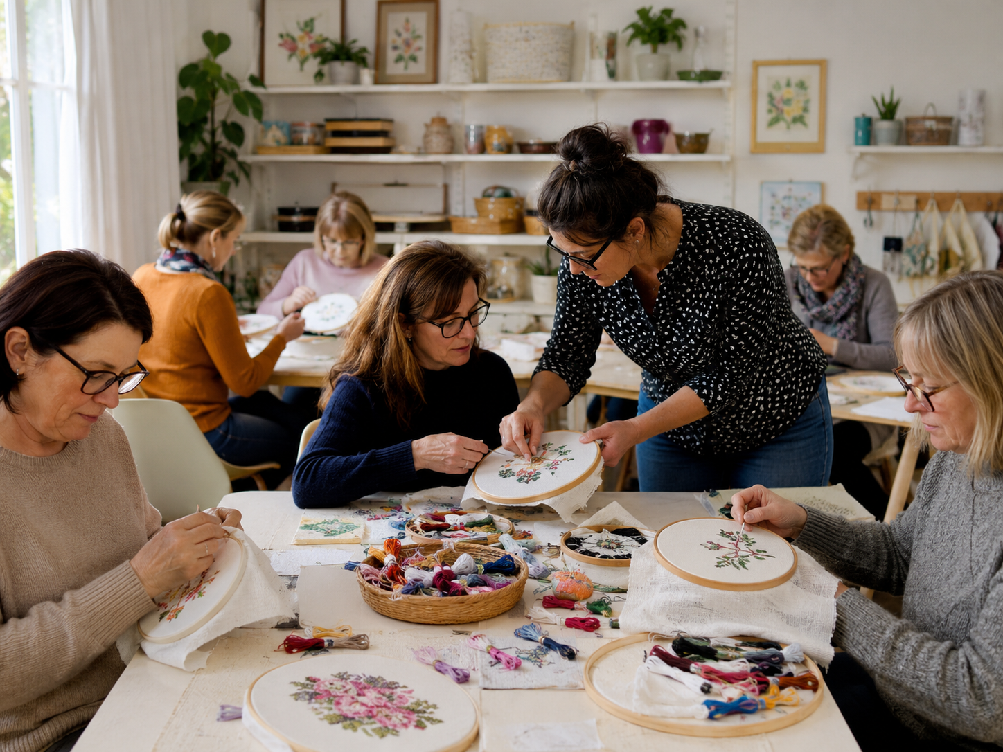 🧵 Corso punto croce a Varese: ricamo creativo con ago, filo e fantasia