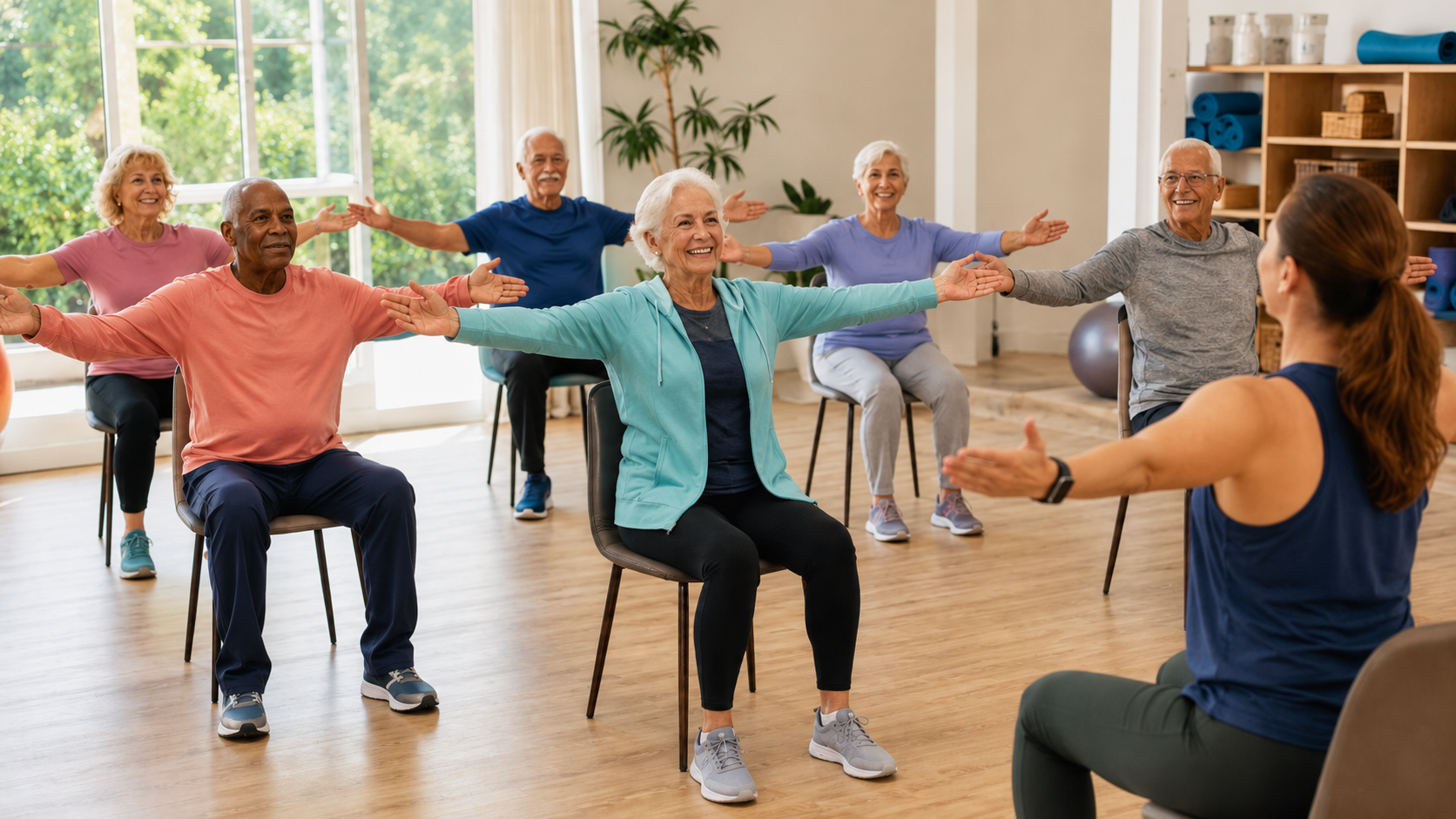 🪑 Corso ginnastica sulla sedia a Varese: movimento dolce per restare in forma