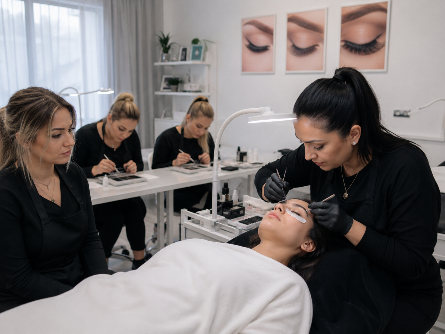 👁️ Corso extension ciglia a Varese: impara la tecnica one to one