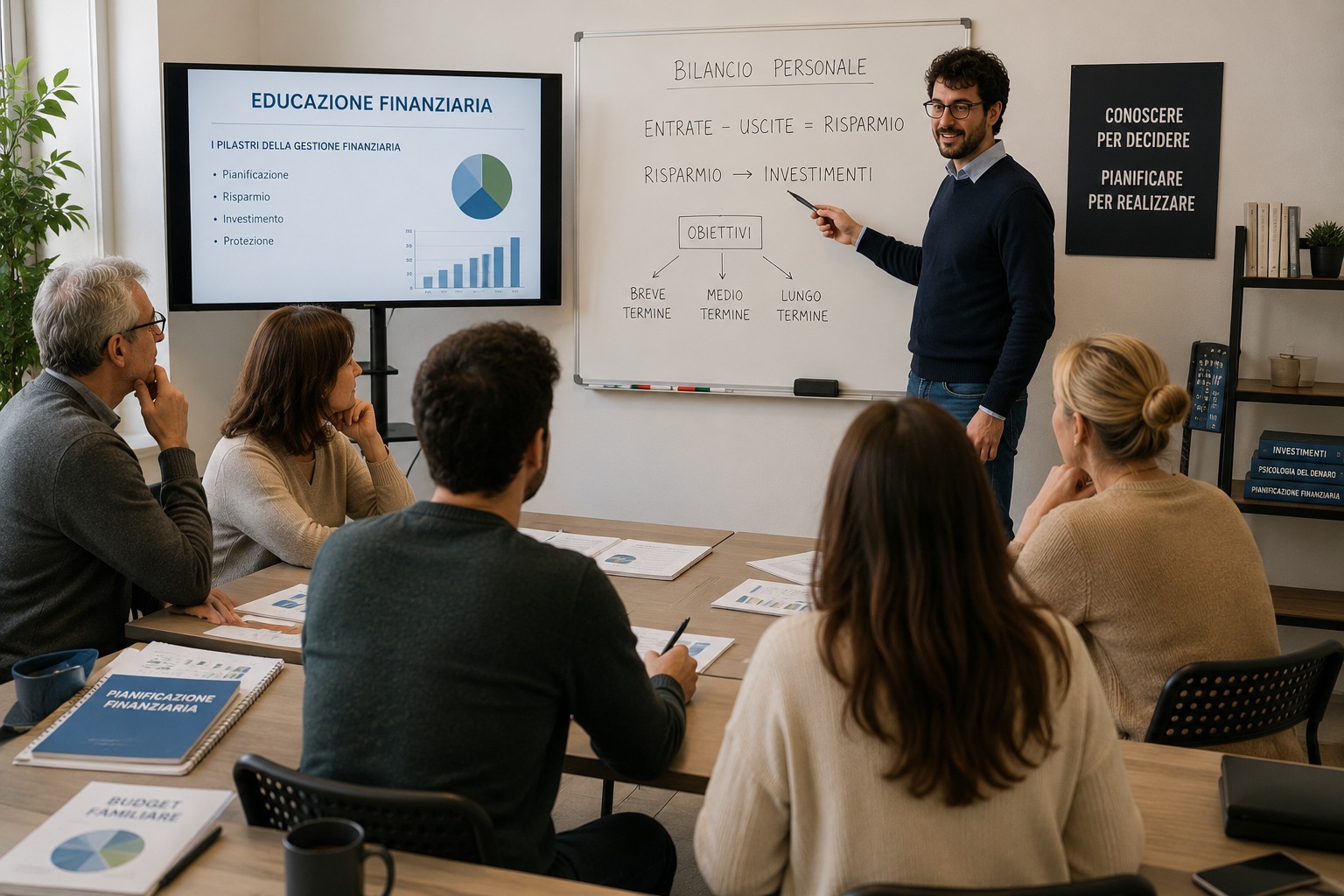 💰 Corso educazione finanziaria a Varese: investire con maggiore consapevolezza