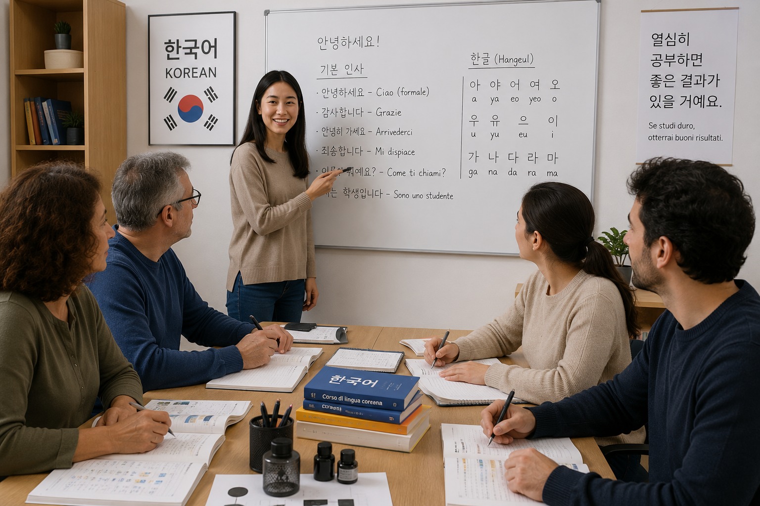 Corso di coreano a Varese: impara lingua, alfabeto e cultura coreana